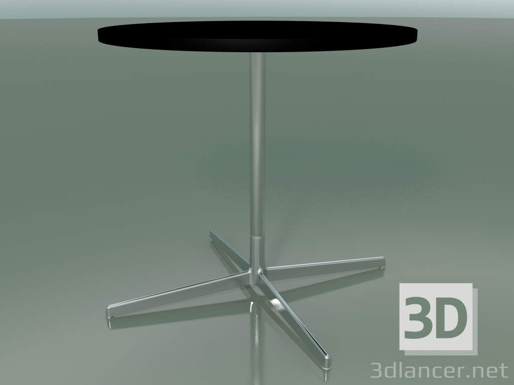 3d model Round table 5514, 5534 (H 74 - Ø 79 cm, Black, LU1) - preview