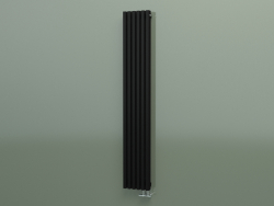 Radiateur vertical RETTA (6 sections 1800 mm 60x30, noir mat)