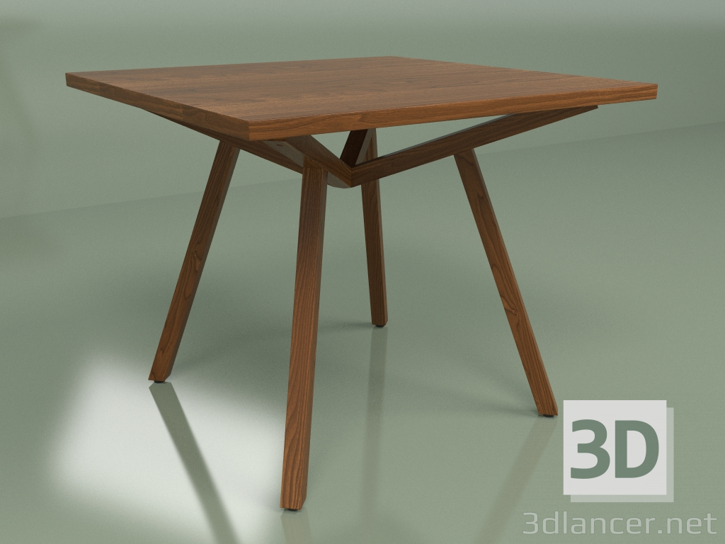 Modelo 3d Mesa de jantar Forte quadrada 90x90 - preview