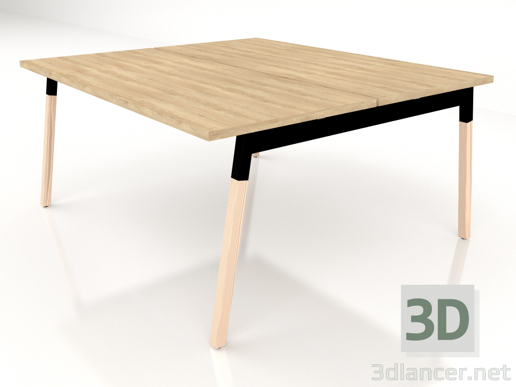 3d модель Стол рабочий Ogi W Bench BOW46 (1600x1410) – превью