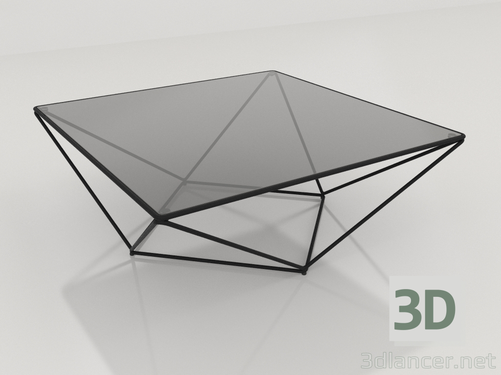 3d model Mesa de centro 90x90 - vista previa