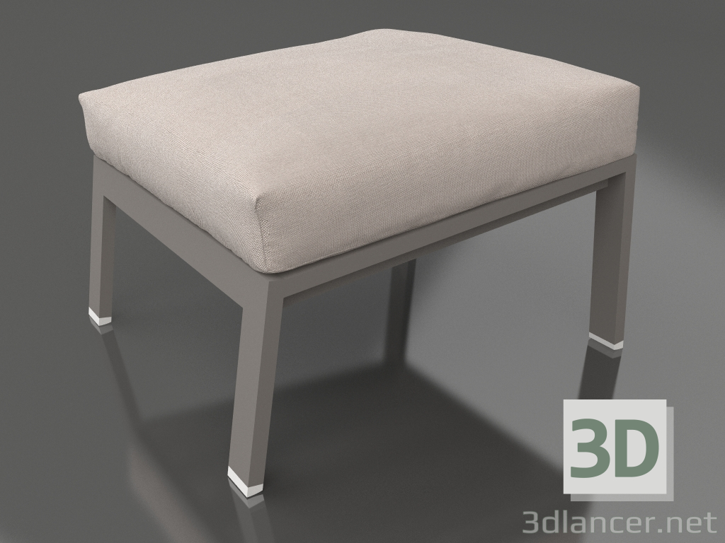 3d model Puf para relajación (Gris cuarzo) - vista previa