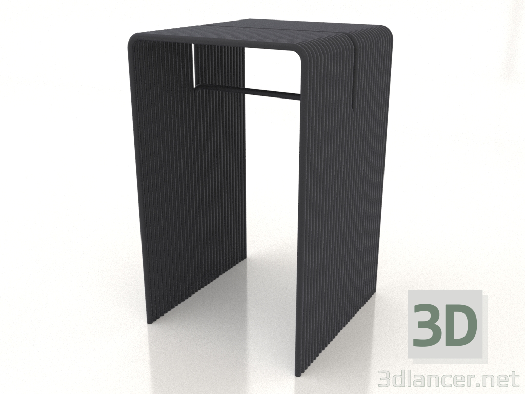 Modelo 3d Mesa de bar (cinza) - preview