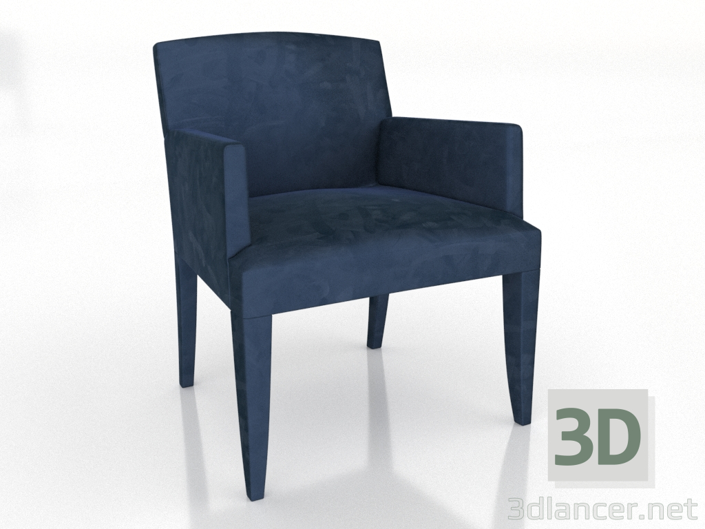 modèle 3D Chaise de salle à manger ANDREE - preview modèle 3D Chaise de salle à manger ANDREE - preview