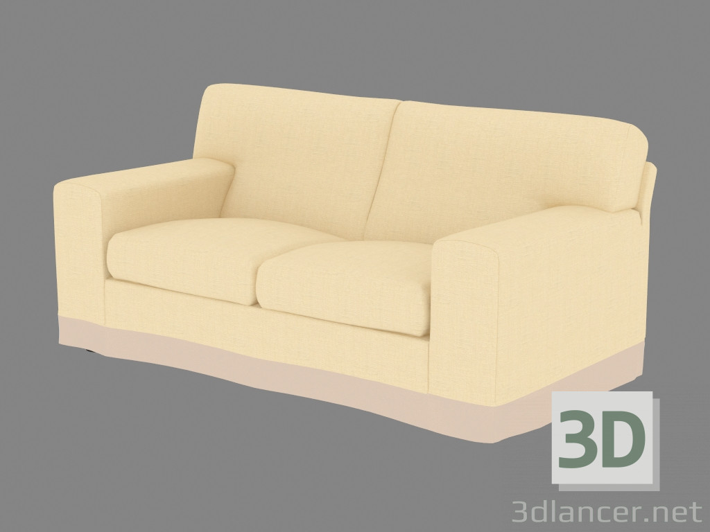 modello 3D Divano letto matrimoniale - anteprima