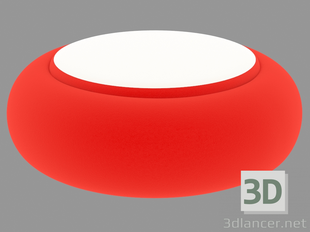 modello 3D Poof big - anteprima