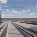 Ferrocarril de tres vías, parada Butaki 3D modelo Compro - render