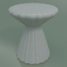 modèle 3D Table d'appoint, pouf (Bolla 13, blanc) - preview