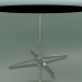 3d model Round table 5556 (H 72.5 - Ø 119 cm, Black, LU1) - preview