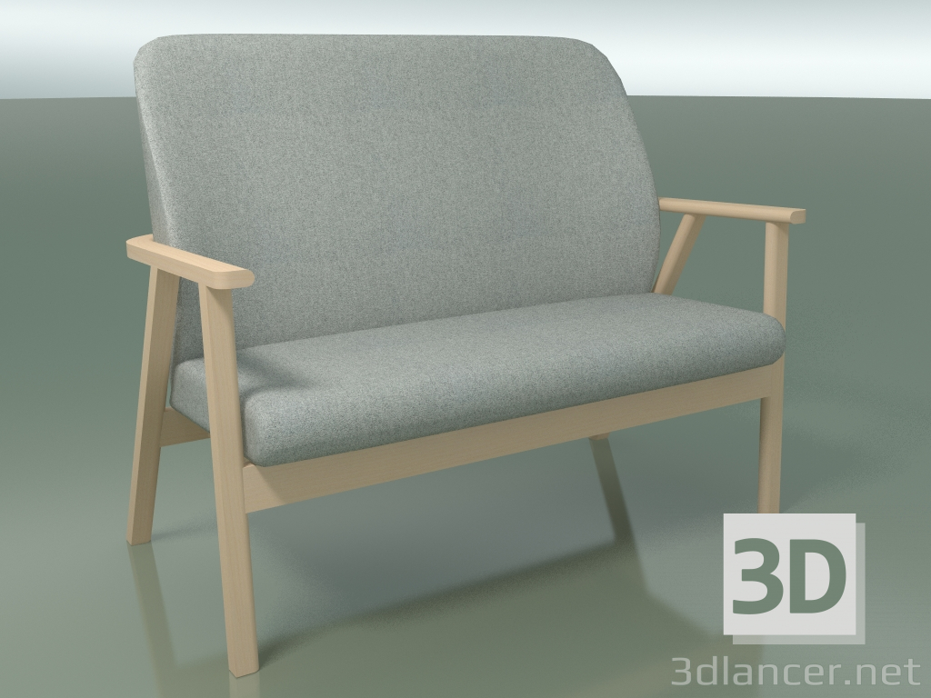 3d model Sofá doble para descanso Santiago 02 (363-242) - vista previa