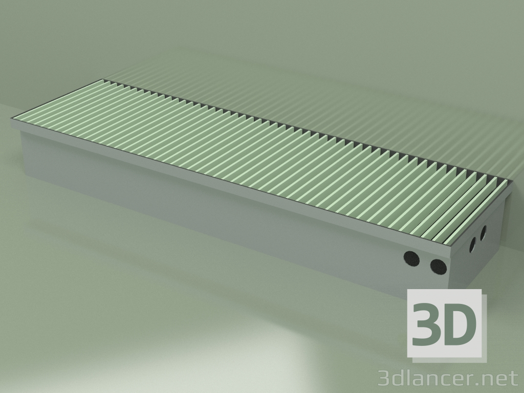 3d model Duct convector - Aquilo FMK (290x1000x140, RAL 6019) - preview