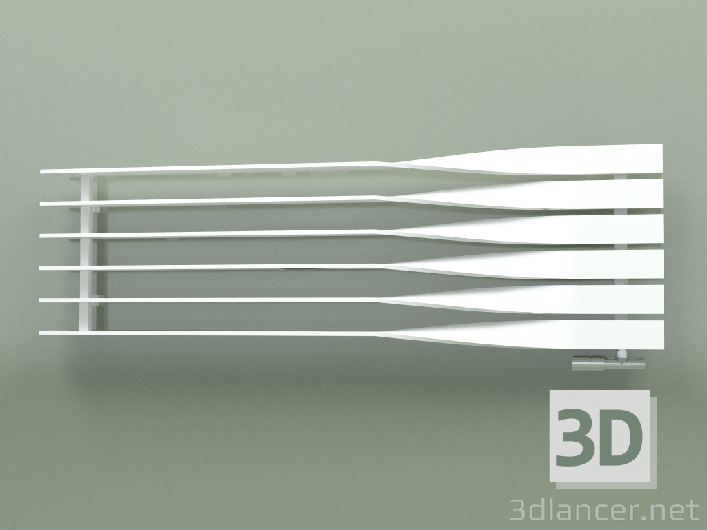 3d model Heated towel rail Cyklon H (WGCYH049160-O8, 495х1600 mm) - preview