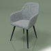 3d model Silla Antiba (gris) - vista previa