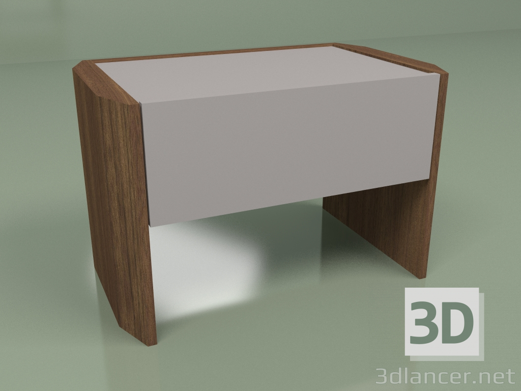 Modelo 3d Mesa de cabeceira Avola - preview