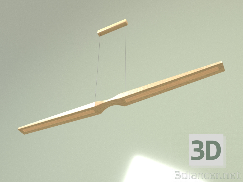 3d model Lámpara colgante M-Wood - vista previa