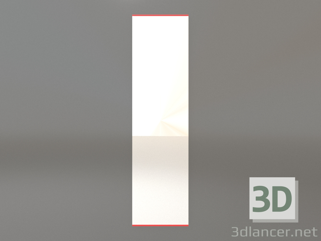 3d model Mirror ZL 01 (400х1500, luminous orange) - preview