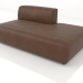 3d model Sofa module 183 single extended to the left - preview