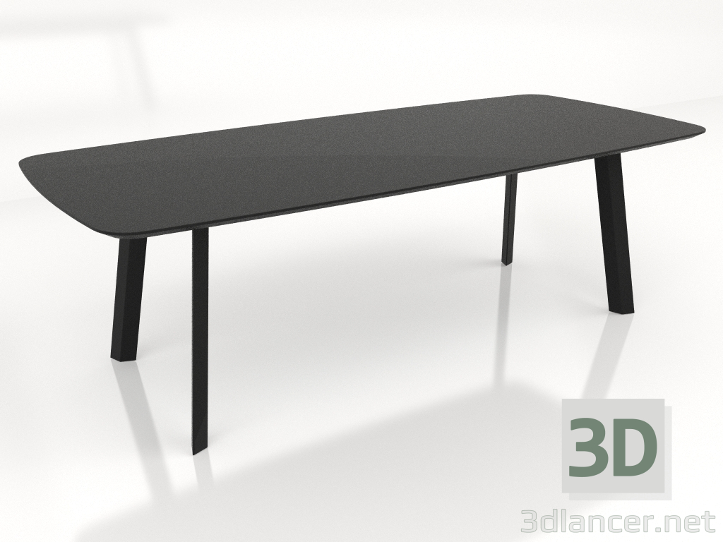 3D modeli Yemek masası 240x105 - önizleme