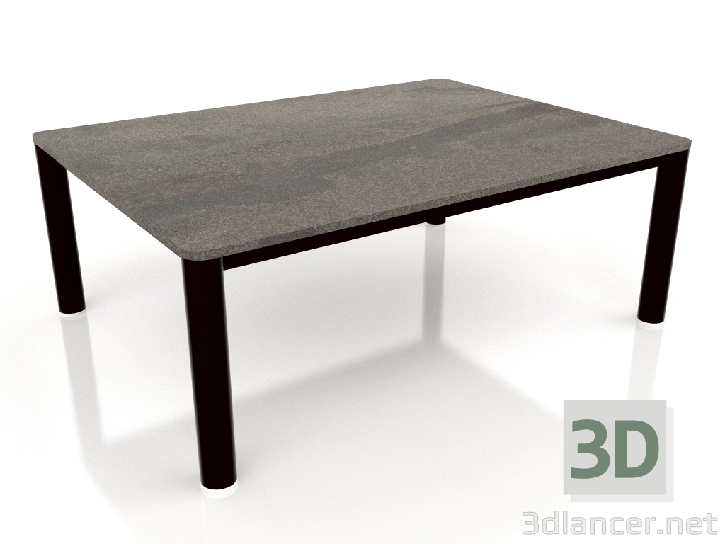 3d модель Стол журнальный 70×94 (Black, DEKTON Radium) – превью