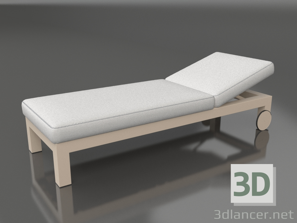 3d model Deckchair (Sand) - preview