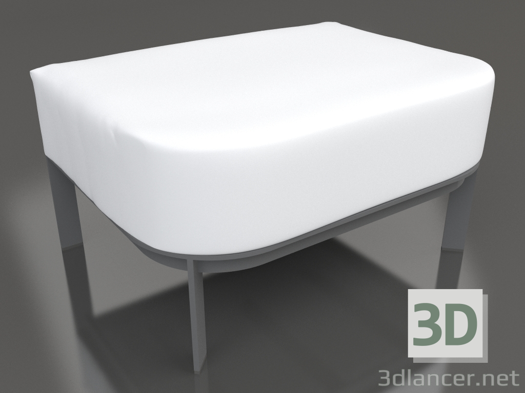 3d model Puf para silla (Antracita) - vista previa