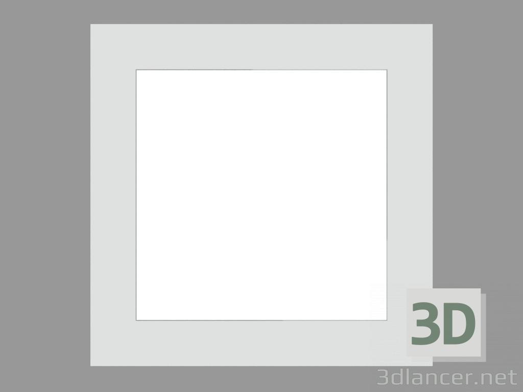 3D modeli Kaldırım lambası COMPACT SQUARE 370 mm (S5150W) - önizleme