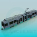 3d model Tram - preview