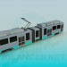 3d model Tram - preview