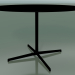 3d model Round table 5556 (H 72.5 - Ø 119 cm, Black, V39) - preview