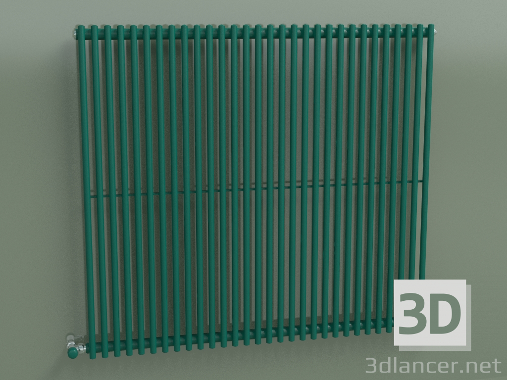 Modelo 3d Radiador vertical ARPA 1 (920 30EL, verde opala RAL 6026) - preview