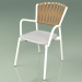 3d model Armchair 121 (Metal Milk, Polyurethane Resin Gray) - preview