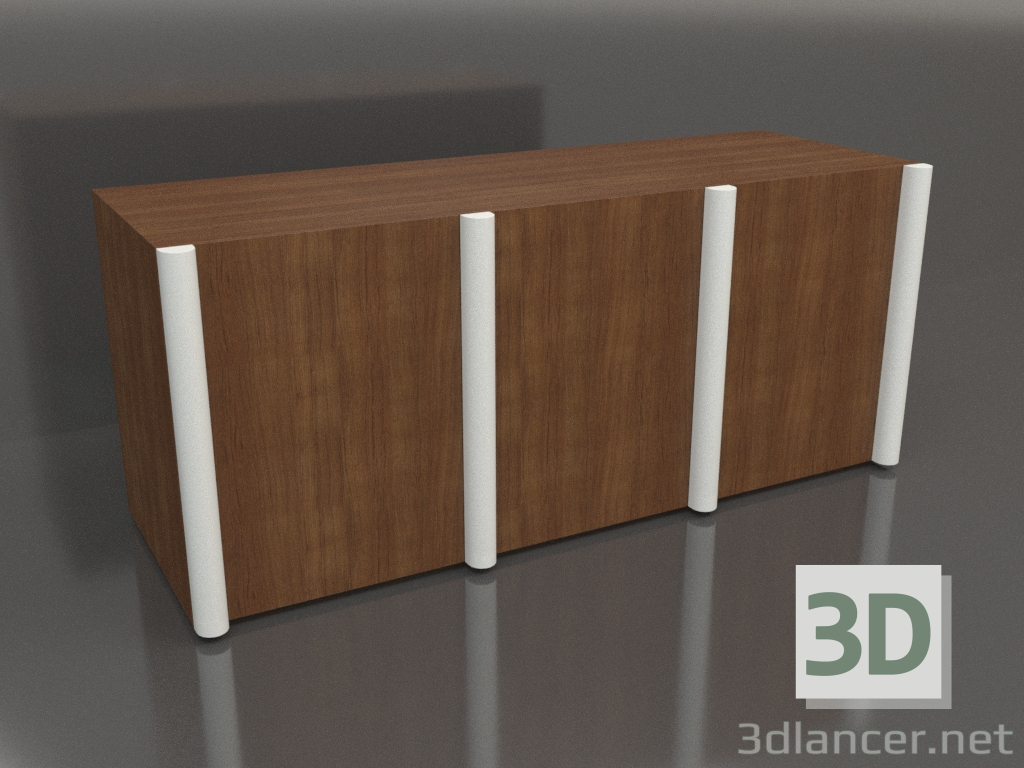 modello 3D Buffet MW 05 (1863x667x800, opzione 1) - anteprima