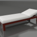 3d model Deckchair (Wine red) - preview