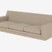 3D Modell Doppel-Sofa-Bett - Vorschau