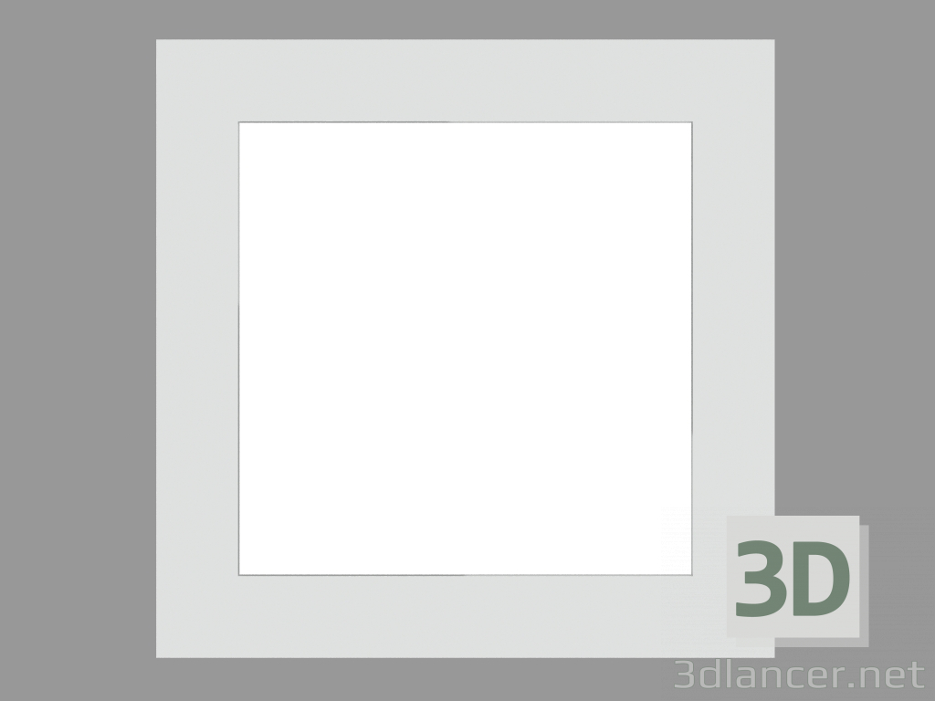 3D modeli Kaldırım lambası COMPACT SQUARE 370 mm (S5151W) - önizleme