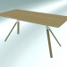 3d model Rectangular table FORK (P127 160Х80) - preview