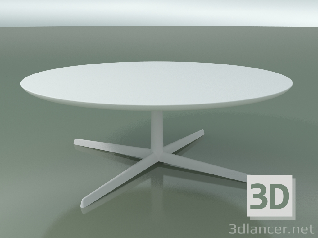 Modelo 3d Mesa de centro redonda 0770 (H 35 - D 100 cm, F01, V12) - preview