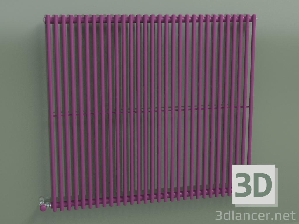 Modelo 3d Radiador vertical ARPA 1 (920 30EL, transporte roxo RAL 4006) - preview