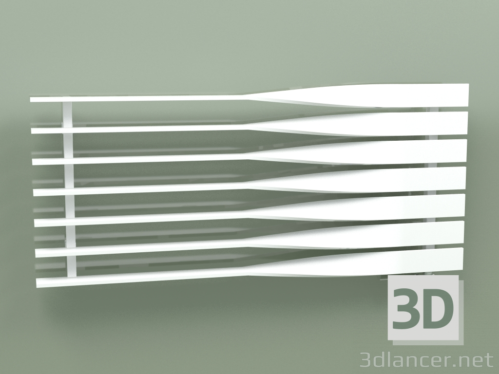 3d model Heated towel rail Cyklon H (WGCYH058130-O8, 580х1300 mm) - preview