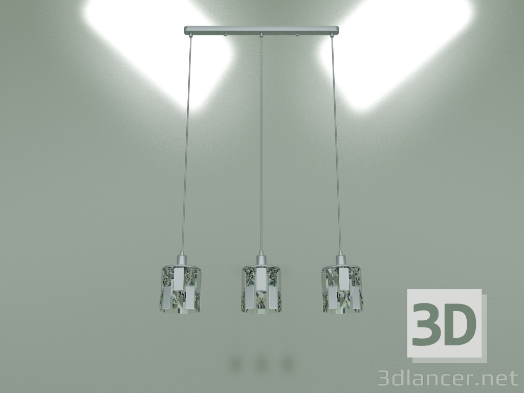 3d model Pendant lamp 50101-3 (chrome) - preview