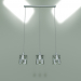 3d model Pendant lamp 50101-3 (chrome) - preview