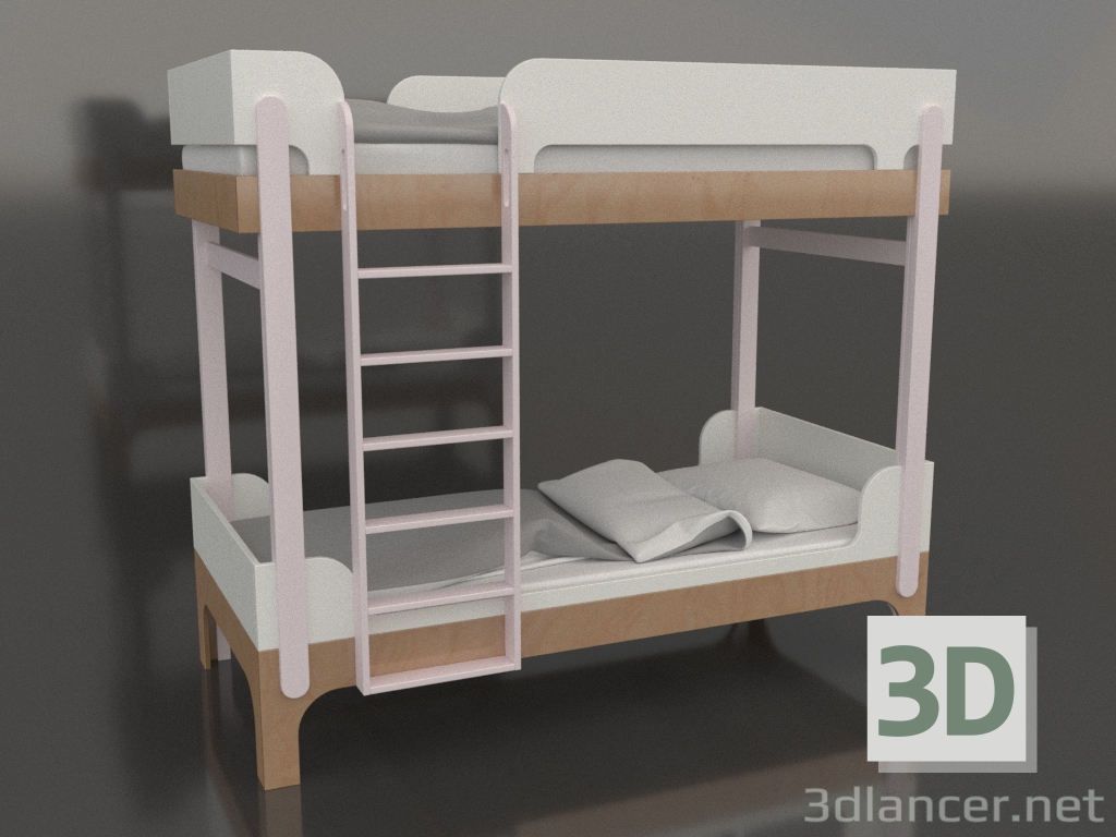 3d model Bunk bed TUNE Q (UPTQA2) - preview