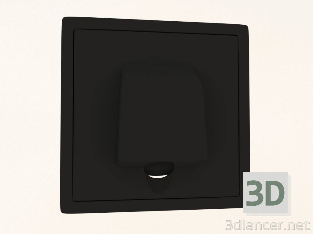 3d model Salida de cable (carbono mate, DA87130) R98 - vista previa