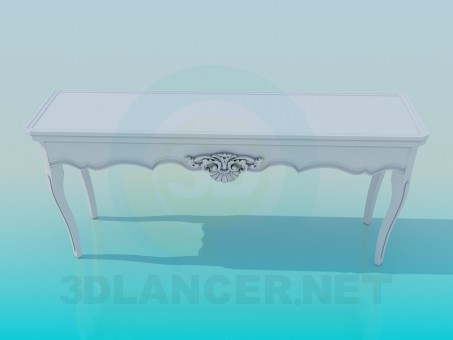 3d model Table addl - preview