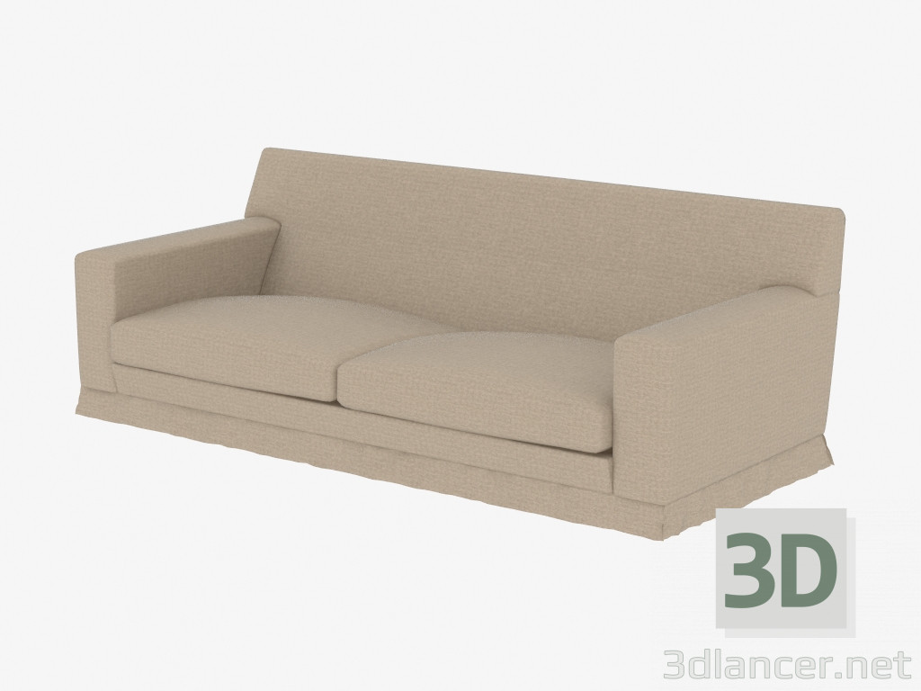 3d model Sofa bed double - preview