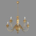 3d model Chandelier A9075LM-5GA - preview