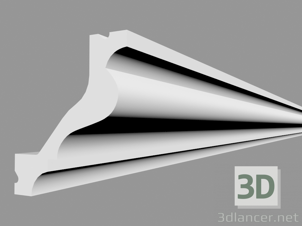 3d модель Карниз C200 (200 x 6.5 x 5.7 cm) – превью