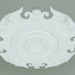 Modelo 3d Roseta com ornamento RW052 - preview