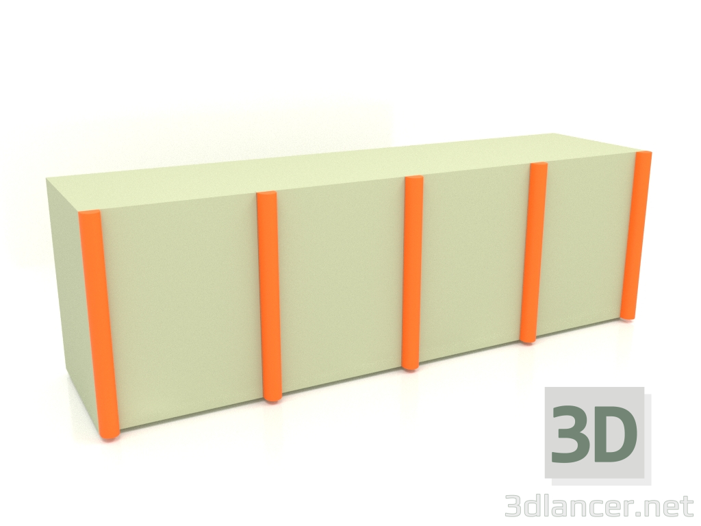 Modelo 3d Buffet MW 05 (2465x667x798, opção 1) - preview