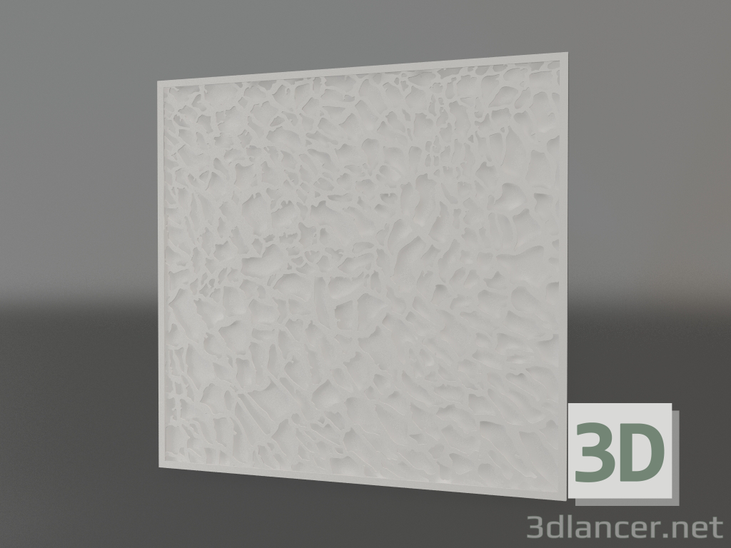 modello 3D Cella bassorilievo - anteprima